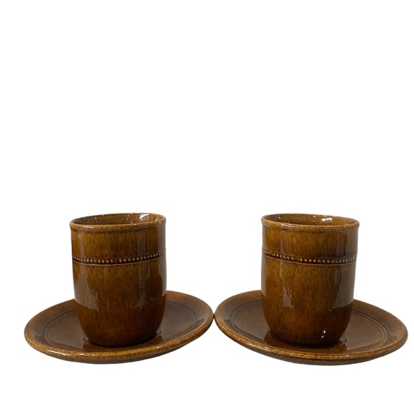 Vintage 1960s Höganäs Ceramics | Old Höganäs | String of pearls cups / saucer - Picture 5 of 11